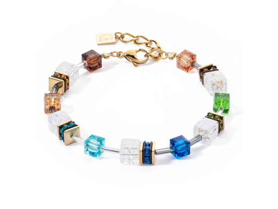 GEOCUBE Bracelet Iconic Nature Multicolour Gold