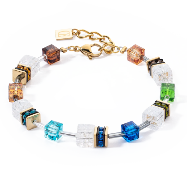 GEOCUBE Bracelet Iconic Nature Multicolour Gold