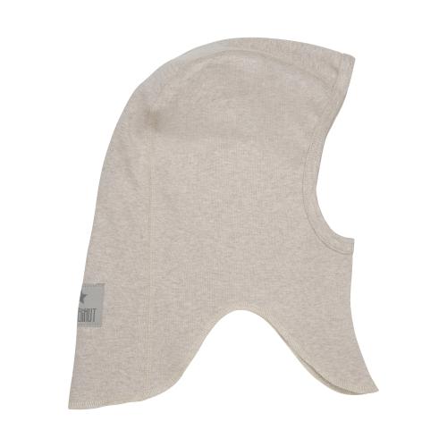 HUTTELIHUT - BALACLAVA RIB CAMEL MELANGE