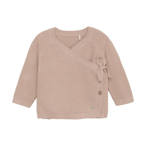 HUTTEliHUT | Cardigan Wrap Knit - Mahogany Rose