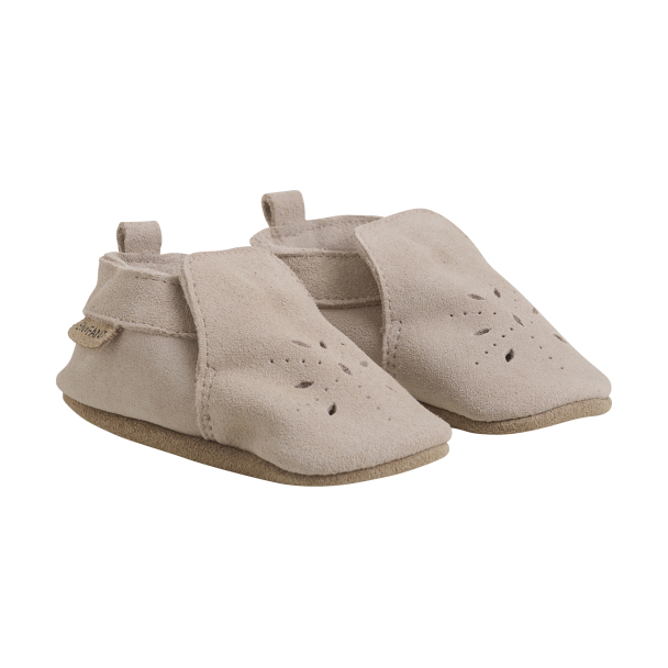 Tøfler Suede Pattern - Peach Whip - Image 1