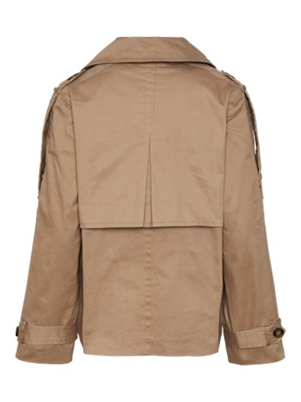 Y.A.S Magda Short Trenchcoat - Image 2