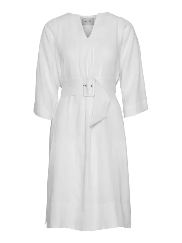 ELLA&IL Eleni Linen Dress - Image 2