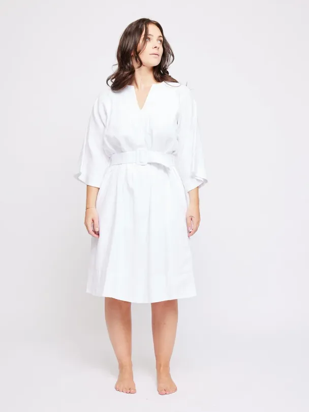 ELLA&IL Eleni Linen Dress - Image 1