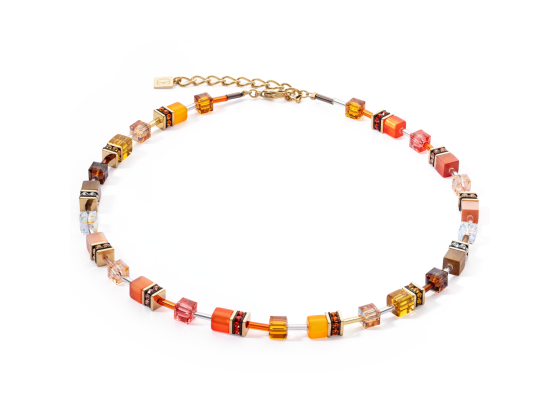 GEOCUBE Necklace Iconic Sunset Gold