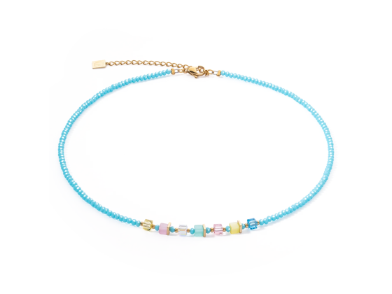 Joyful Colours Necklace Turquoise-Multicolor