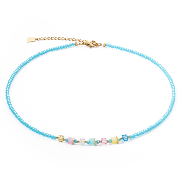 Joyful Colours Necklace Turquoise-Multicolor