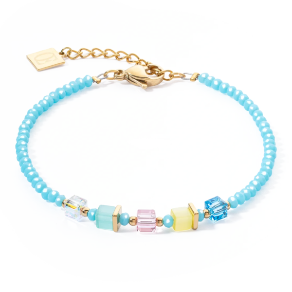 Joyful Colours Bracelet Turquoise-Multicolor