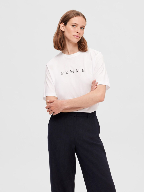 SELECTED FEMME Vilja Printed Tee - Image 4