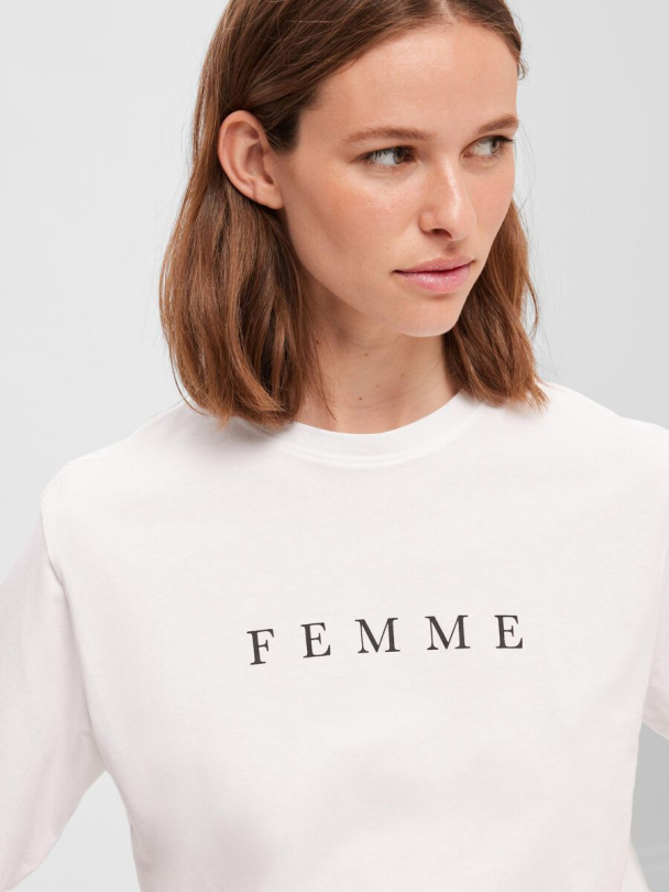 SELECTED FEMME Vilja Printed Tee - Image 6