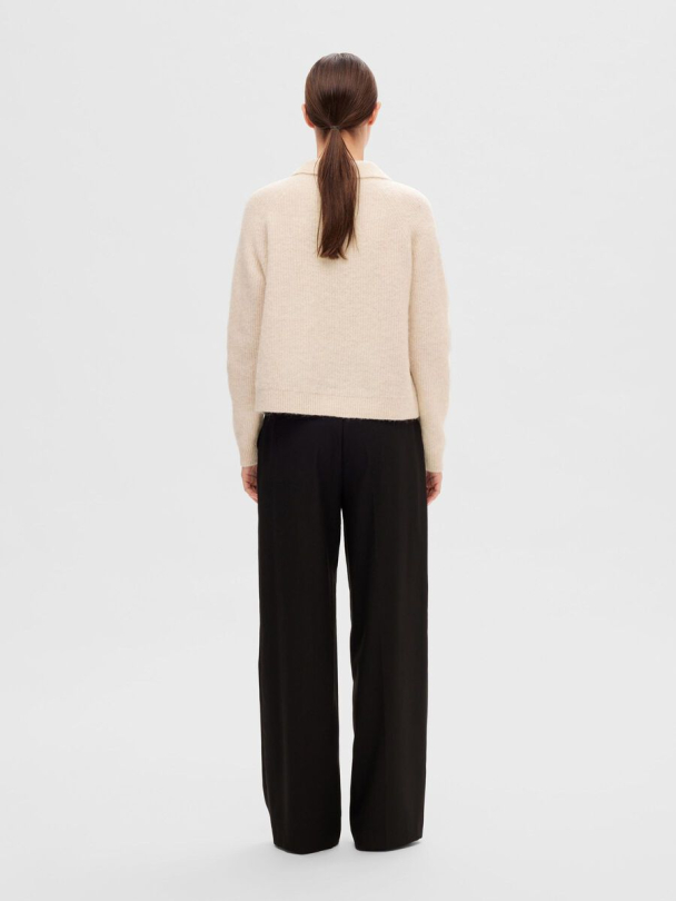 SELECTED FEMME Sia Mynthe Half Zip Knit - Image 2