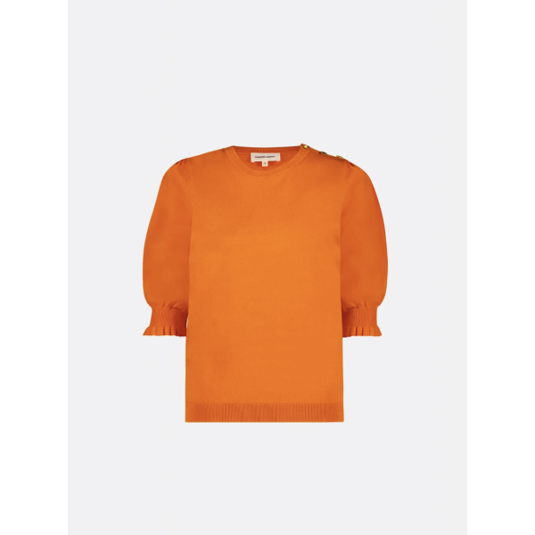 Jolly Pullover Mandarin Orange  |  Jolly Pullover Mandarin Orange fra Fabienne Chapot
