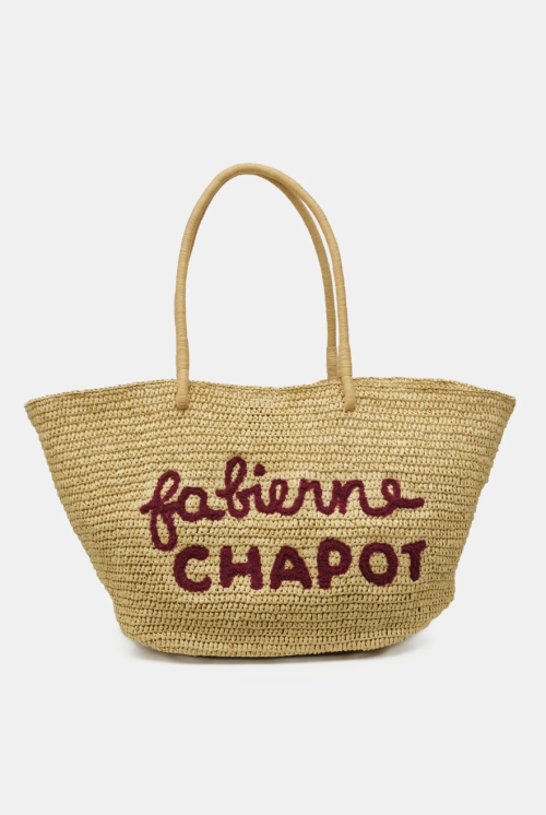 Sammy Straw Bag   | Sammy Straw Strand Bag fra Fabienne Chapot