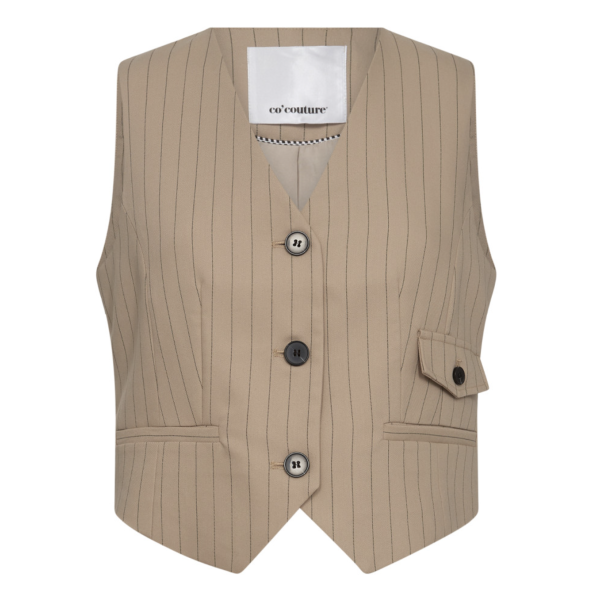 Pima CC Pin Vest  |  Pima CC Pin Vest fra Co´Couture