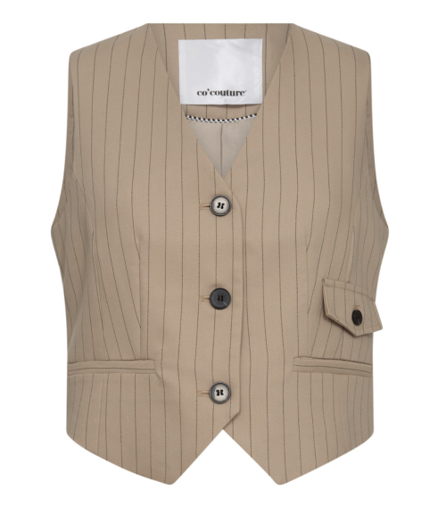 Pima CC Pin Vest  |  Pima CC Pin Vest fra Co´Couture