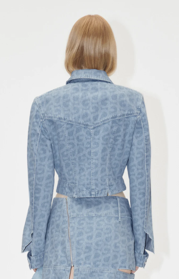 Sammie Denim Jacket - Logo - Image 3