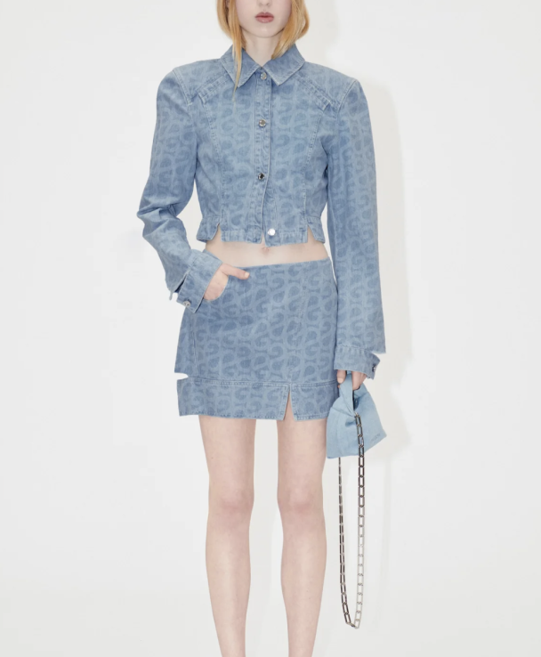 Sammie Denim Jacket - Logo - Image 4