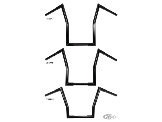  12" Square Fat Ape Hanger,