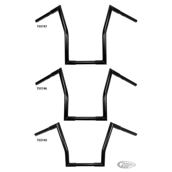  12" Square Fat Ape Hanger,