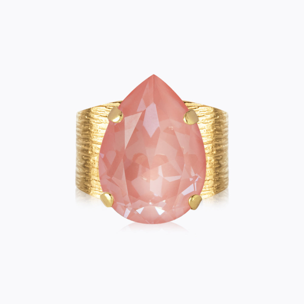 Classic drop ring - Flamingo Ignite