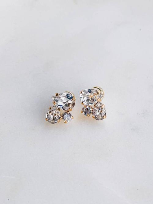 Alisia Earring - Crystal