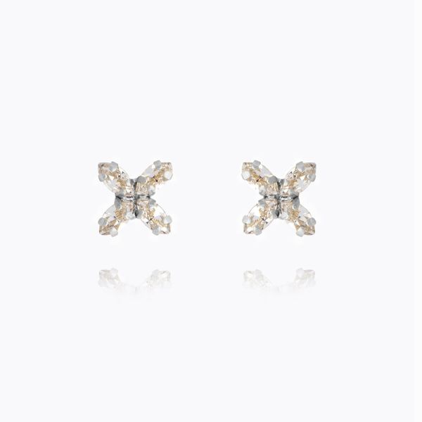 Crystal Mini Star Earring - Silver/Crystal