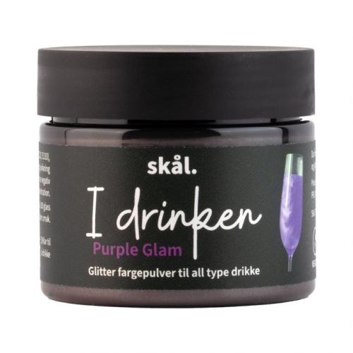 Glitterfarge PURPLE GLAM I drinken