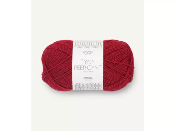 Tynn Peer Gynt dyp Rød 4236