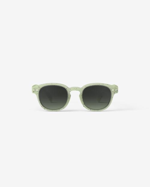 IZIPIZI - SOLBRILLE JUNIOR #C DYED GREEN (5-10 ÅR)