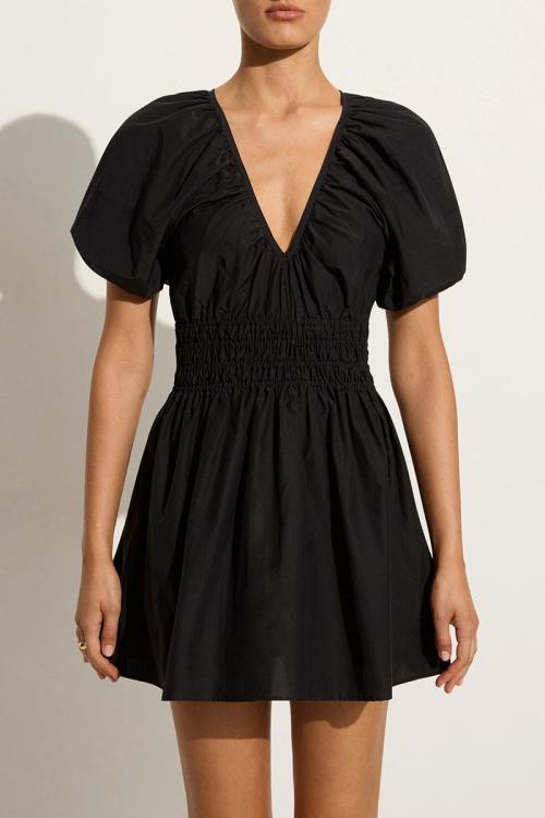 Salone Mini Dress - Black 