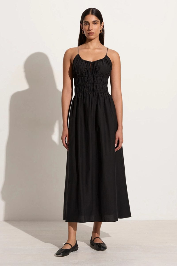 Carinna Midi Dress - Black - Image 3
