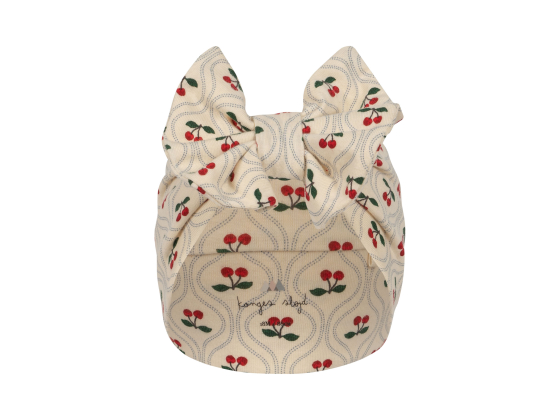 Bambi Bonnet hårbånd/pannebånd, Cherry Motif - Konges Sløjd