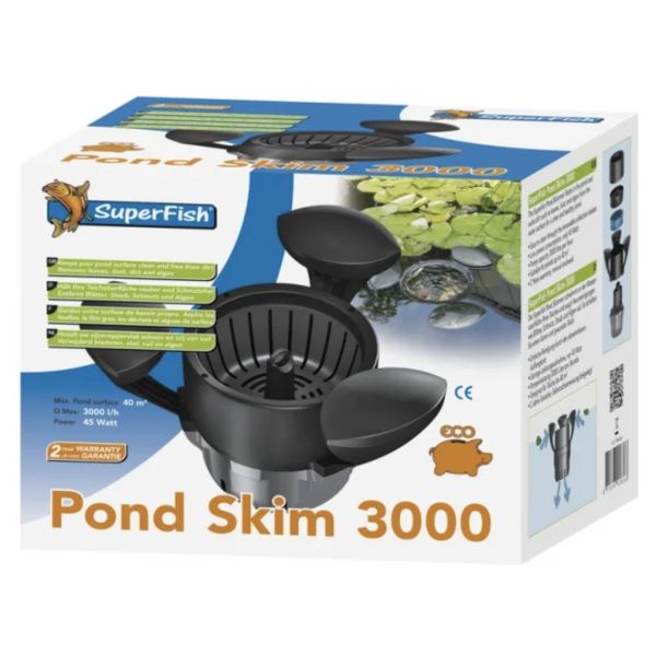 Pond Skim 3000 / Flytende overflateskimmer