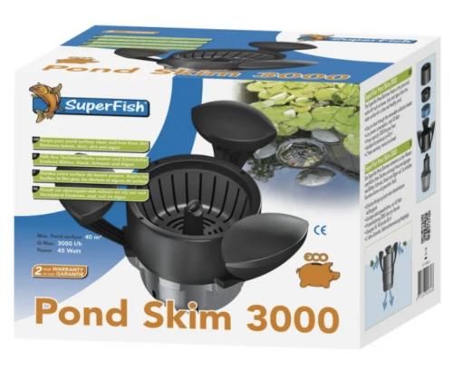 Pond Skim 3000 / Flytende overflateskimmer