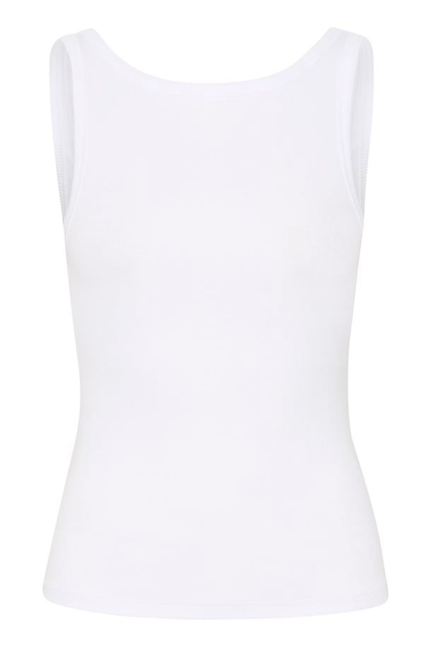 Drew Reversible Top - Bright White - Image 1