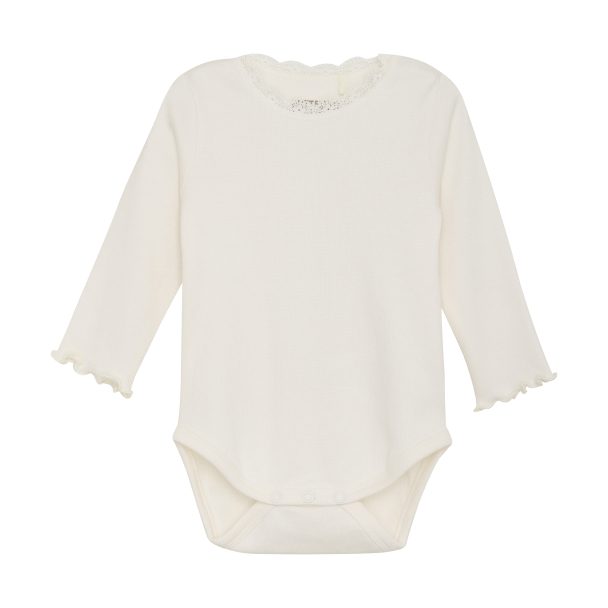 HUTTEliHUT | Body LS Rib - Eggnog - Image 1