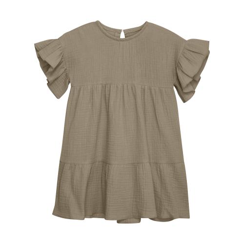 HUTTEliHUT | Kjole SS Muslin - Silver Sage