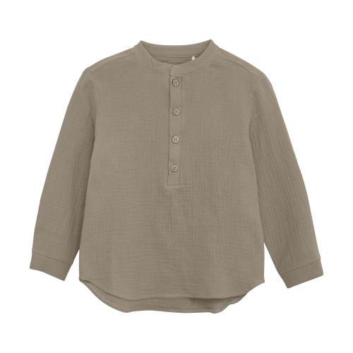HUTTEliHUT | Skjorte Muslin - Silver Sage