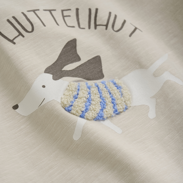 HUTTEliHUT | T-skjorte Print - Peyote - Image 2