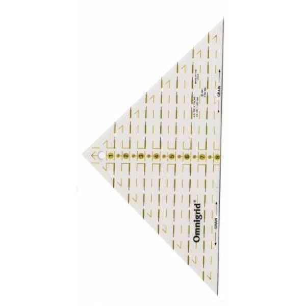  OG98 Omnigrid Ruler Right Triangle Up To 8in Square 