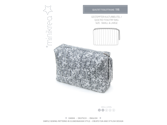 MINIKREA QUILTET TOILETTASKE 115