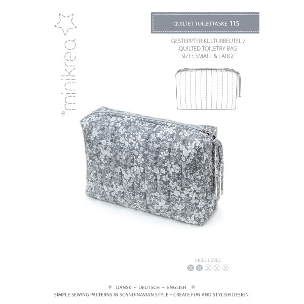 MINIKREA QUILTET TOILETTASKE 115
