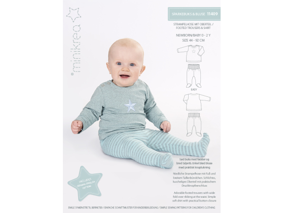 Minikrea 11409 Sparkebuks & Bluse