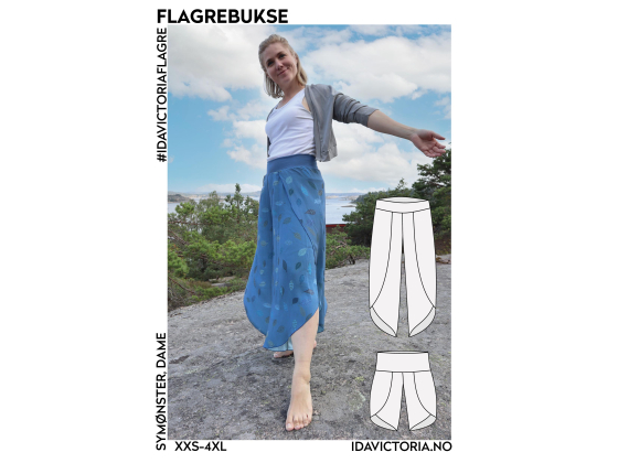  037  Flagrebukse (XXS-4XL)