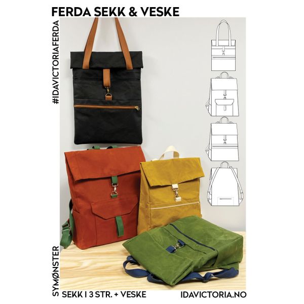 034  Ferda sekk & veske
