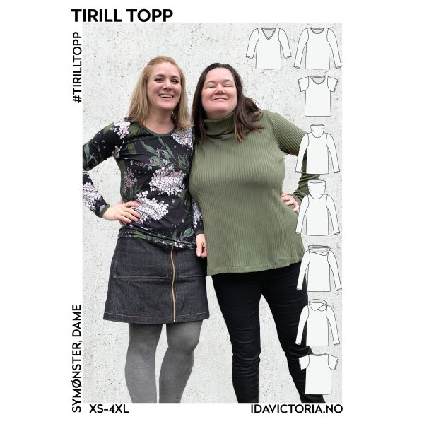 018  Tirill Topp &ndash; tr&oslash;ye til dame (XS-4XL)
