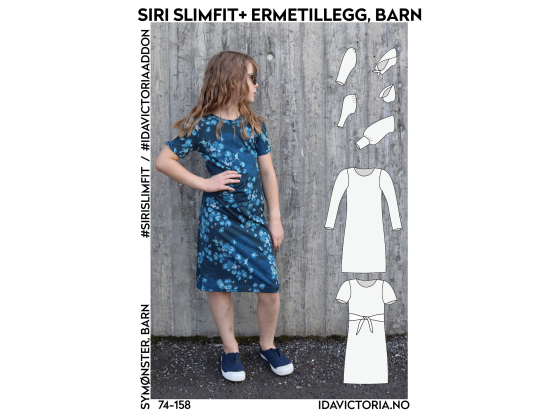  043  Siri Slimfit + ermetillegg, BARN (74-158)
