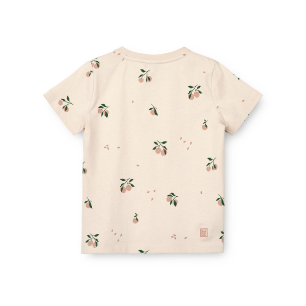 Apia T-shirt - Peach/Sea Shell - Image 2