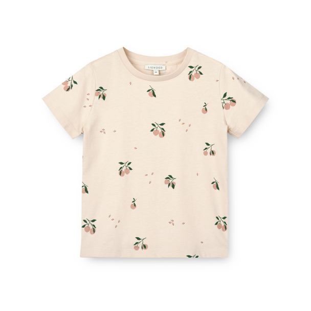 Apia T-shirt - Peach/Sea Shell - Image 1