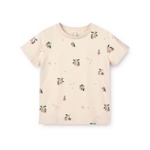 Apia T-shirt - Peach/Sea Shell